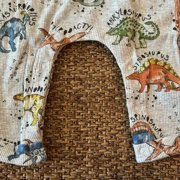 Mudpie Infant Dinosaur Outfit - Picture 5 of 7